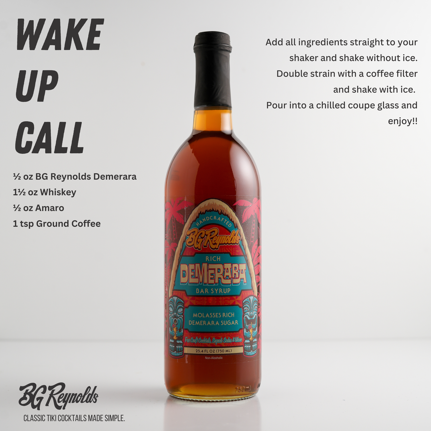 
                  
                    Rich Demerara Cocktail Syrup
                  
                