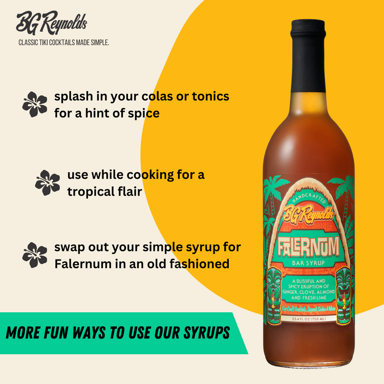 Falernum Tropical Cocktail Syrup | BG Reynolds – BG Reynolds Syrups