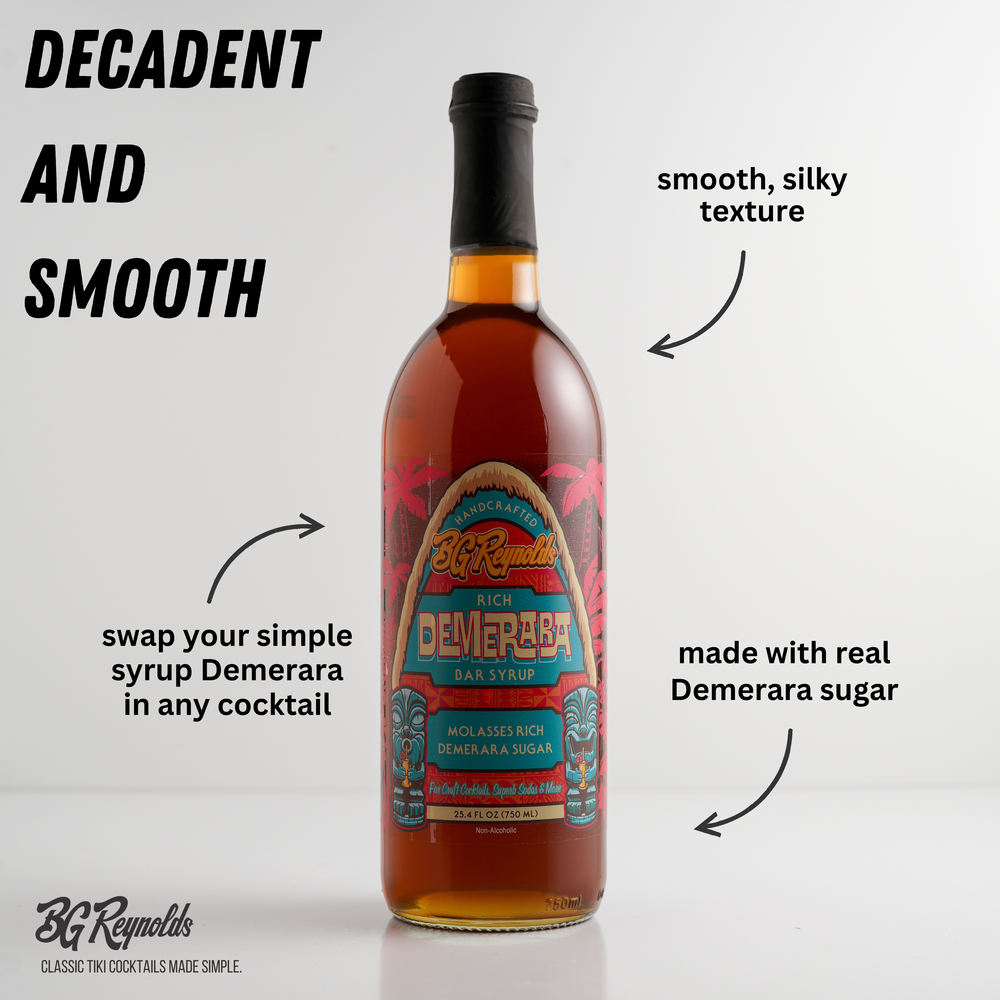 Rich Demerara Cocktail Syrup – BG Reynolds Syrups