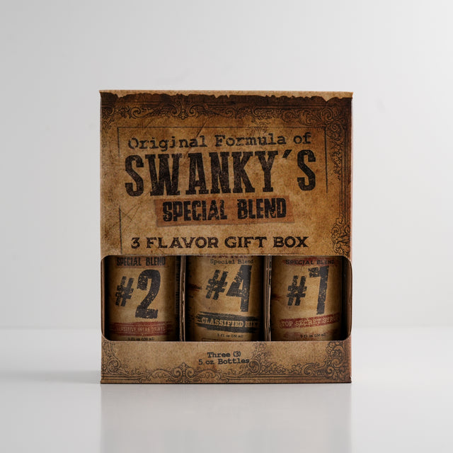 Swanky's #2, #4 and #7 – the three-bottle set